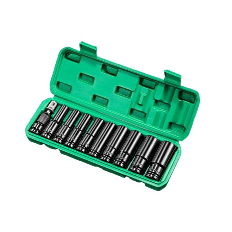 Jinghong 11-Piece Long Electric Wrench Socket Set