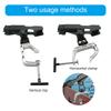 Fishing Rod Holder Quick Installation Clamps Mount Stand Fishing Gear Accessory Aluminum Lock Rod Device Rod Bracket