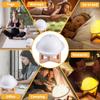 Lunar 200Ml Cool Mist Humidifiers Aroma Oil Diffuser Mini 3D Moon Lamp Ultrasonic Home Room Air Humidifier Moon Humidifier