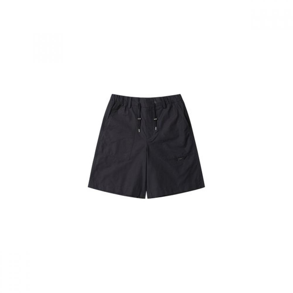 Customellow Black Putig Pocket Shorts Cwpam25369bkx 74