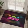 Green Day Design Crystal Velvet Carpet Cozy Non?Slip Printed Rug For Bedroom Living Room Entrance