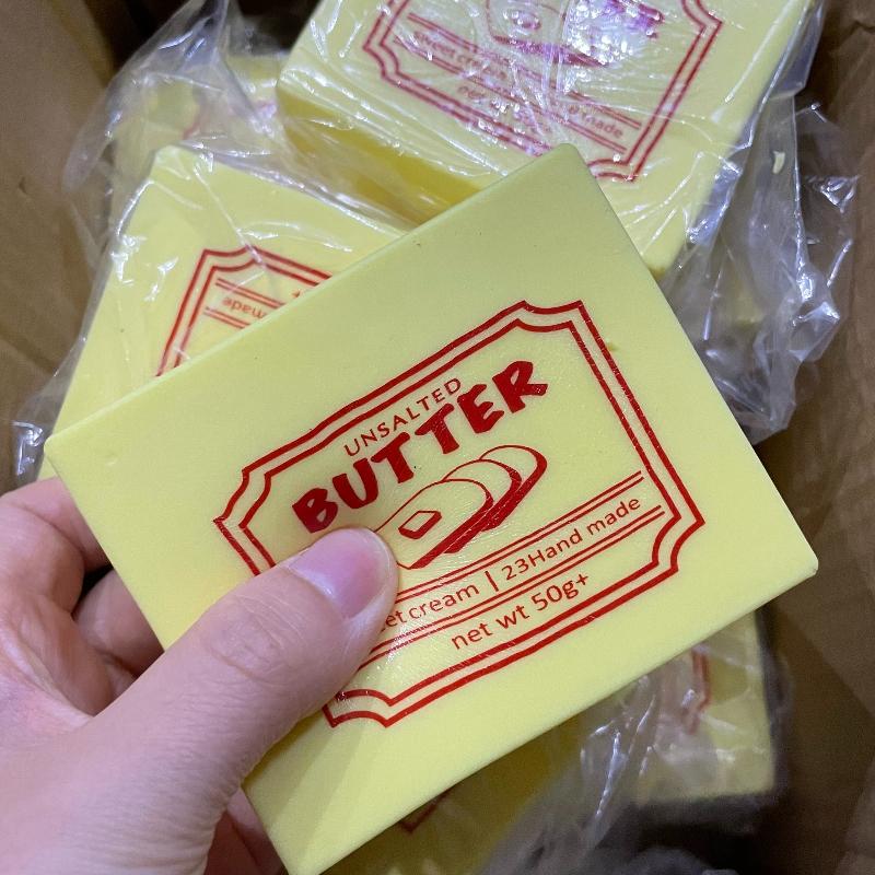 Squishy Simulated Butter Block Squeeze Toy Soft Stress Relief Slow Rising Sensory Fidget Toy For Anxiety Adhd  Gifts