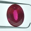 Natural Red Ruby Loose Gemstone 8.80 Ct Oval Shape for Jewelry Making and Gem Collections