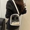 Transparent Clear Shoulder Bag Waterproof Crossbody Bag Creative Halloween Ghost Bag  Beach