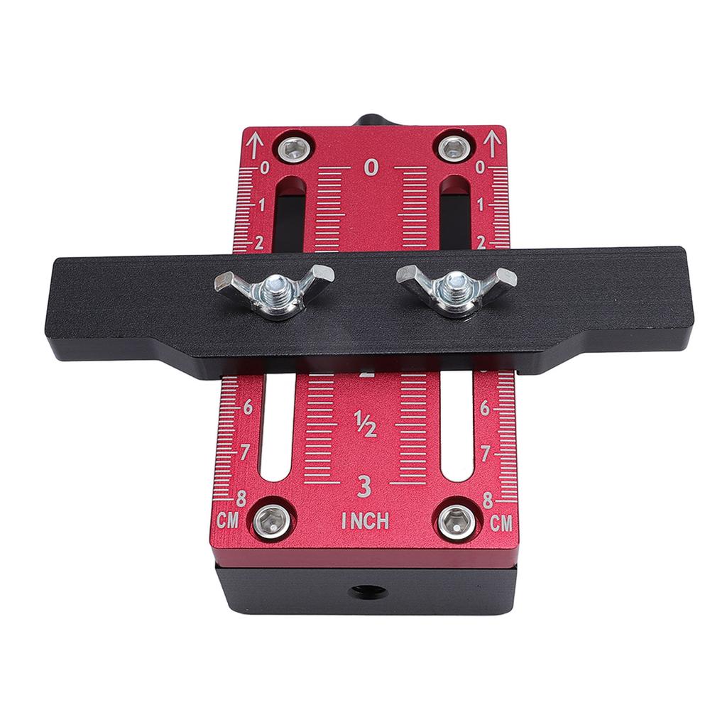 Cabinet Door Installation Positioner Aluminum Alloy Cabinet Door Mounting Jig Adjustable Cabinet Installation Tool for Woodworking