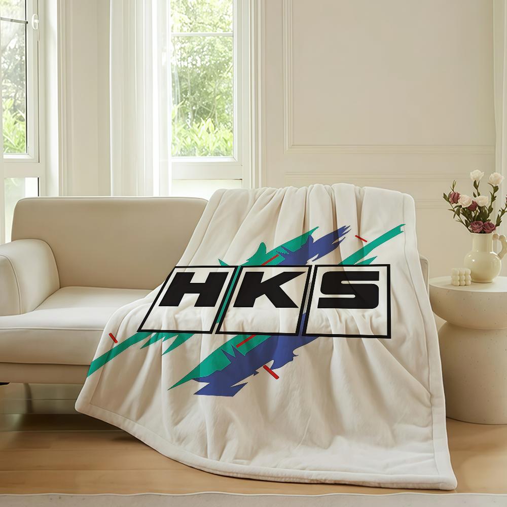 Fashion Print H HKS Blanket For Sofa Office Bed Plane Travel Sleep Read Relax Camping Soft And Warm