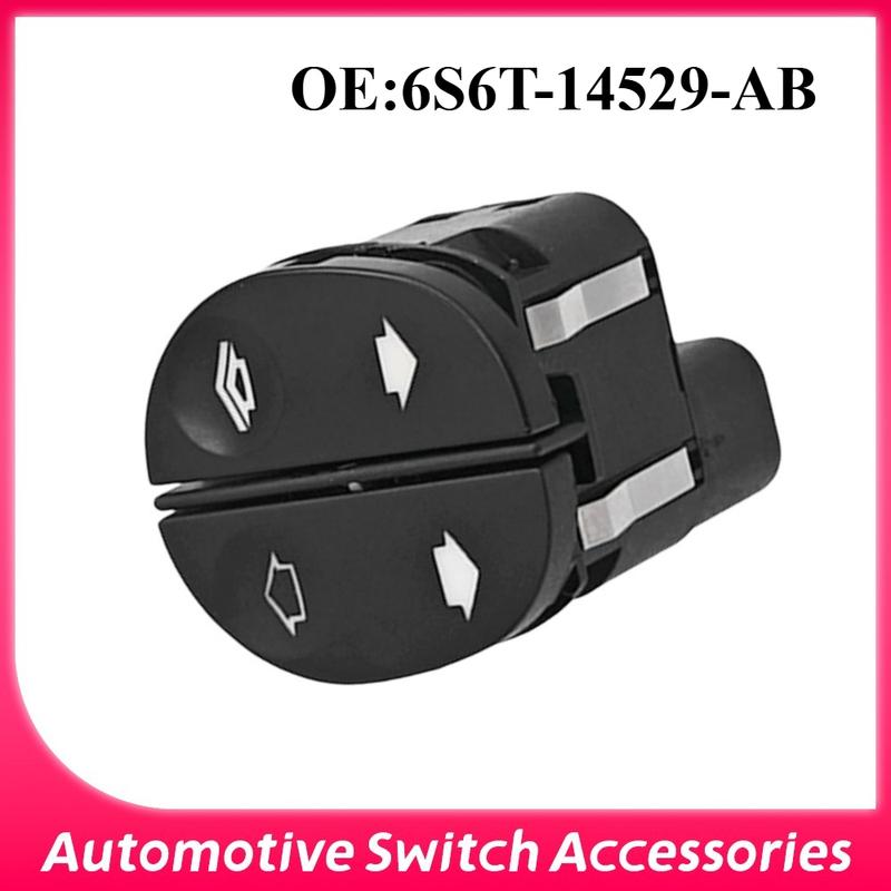 6S6T-14529-AB For Ford Fusion Transit 2010 - 2014 Power Window Control Switch 6 P Button Car Accessories