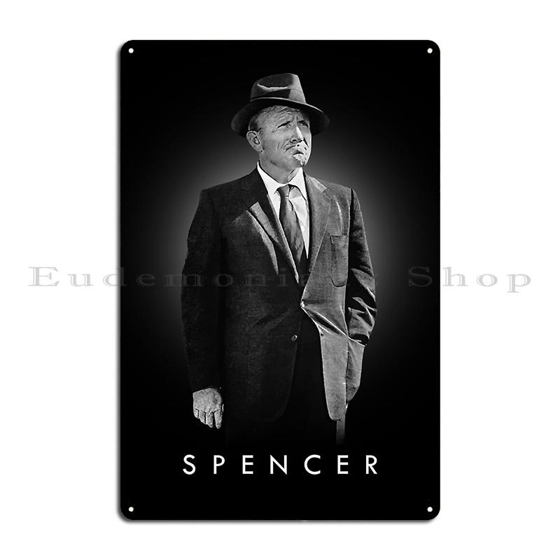 

Spencer Tracy Metal Sign Mural Customize Personalized Funny Club Tin Sign Poster 20x30cm