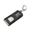 Mini COB LED Keychain Flashlight USB Rechargeable Waterproof Work Light Keyring for Camping Walking Pocket Lamp