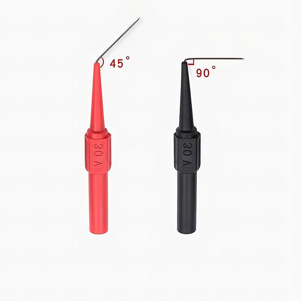 10pcs Brass Multimeter Tester 0.7mm Tip Test Leads Diagnostic Tools  Automotive Diagnostics