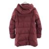Uniqlo Seamless Down Coat S Wine-red Parker Women Used