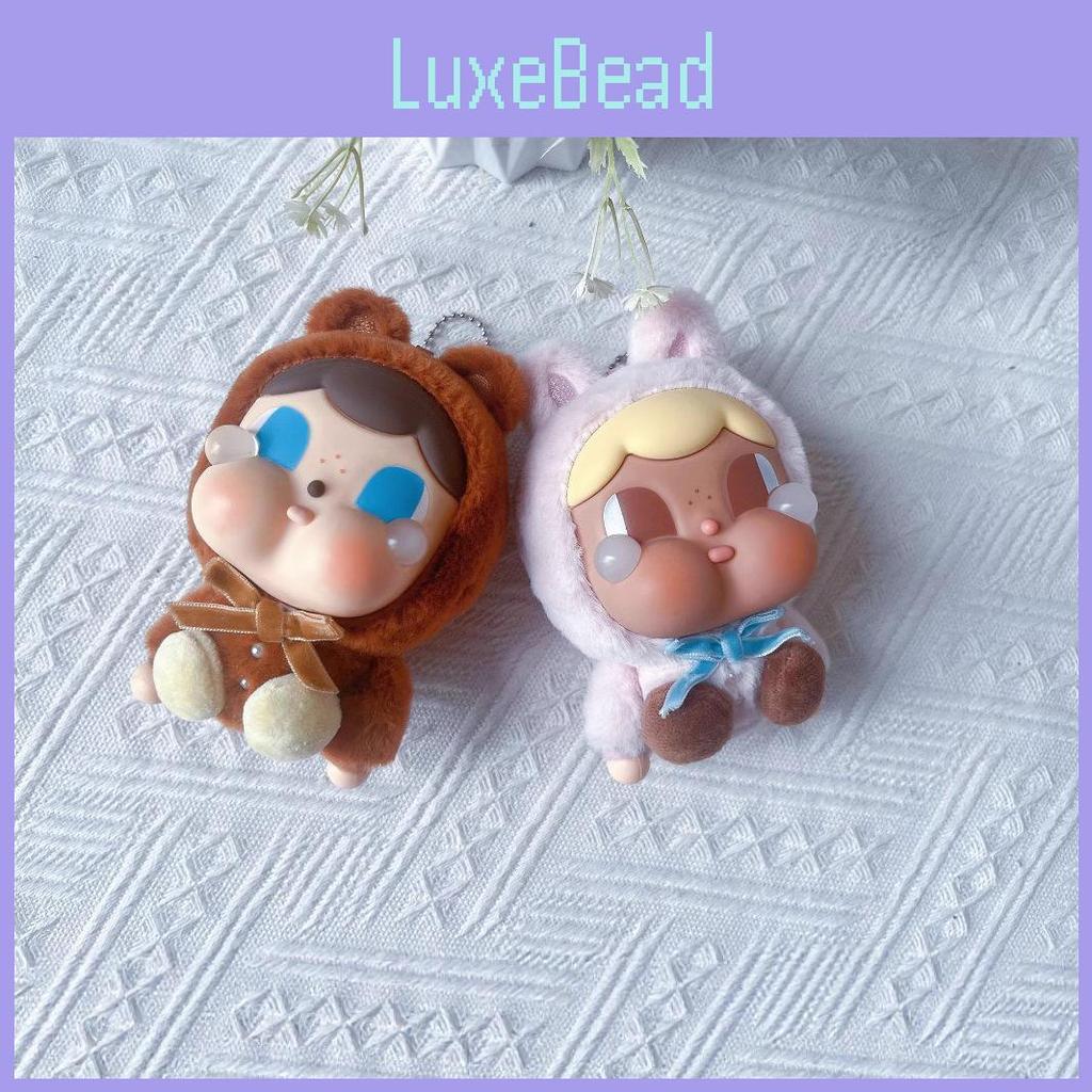 Rabbit Crybaby With Clothes Plush Keychain Toy Pendant Cartoon Kids Gift