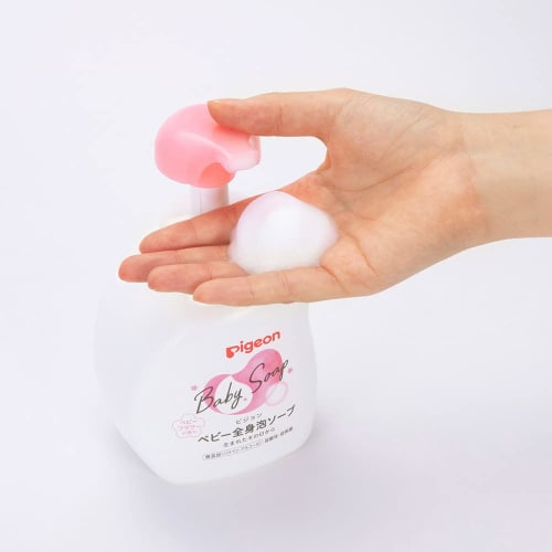 Pigeon Baby Full Body Foam Soap Baby Flower Scent Refill 400ml