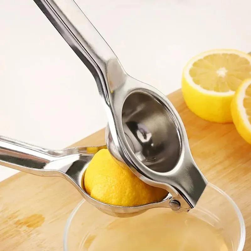 Stainless Steel Manual Juicer Lemon Juice Artifact Household Orange Clip Mini Mini Juicer Juicer Reusable Ya966
