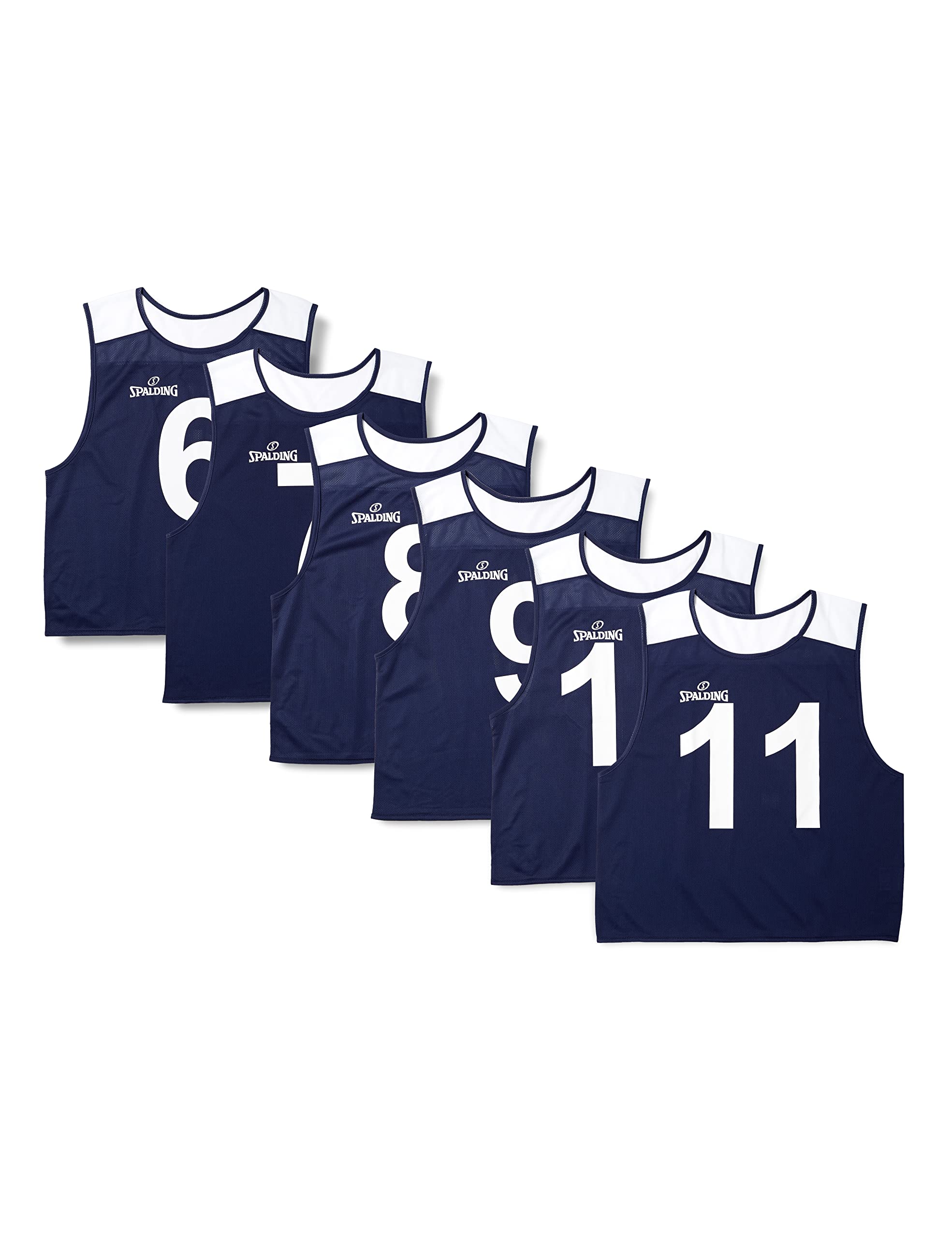 

Spalding Bibs 6-11 (Set of 6) SUB130720 Navy