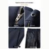 ROMON Men's Loose Straight Fit High-Elastic Business Casual Pants