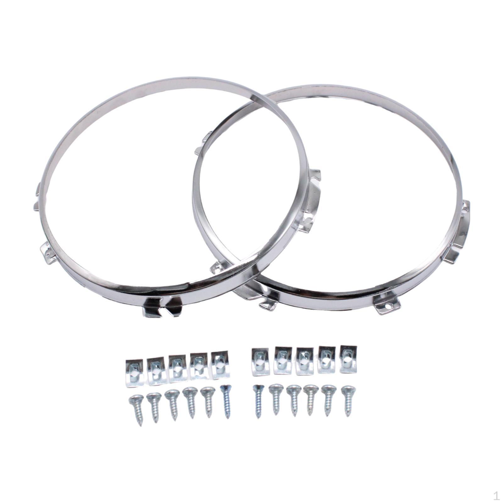 

Рамки фар, Накладка, Пара левая и правая, Запасные части для прямой замены, Легко установить, Улучшенные