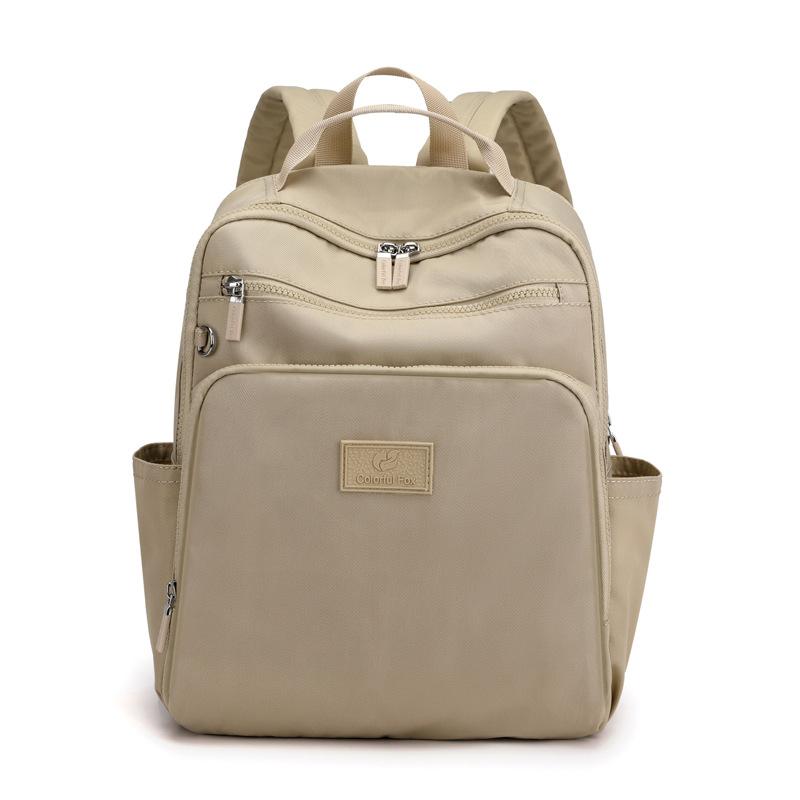 Backpack Women's Outdoor Large Capacity Travel Backpack Korean Edition Trend Anti-splashing Handbag Bag Simple Nylon School Bag