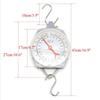 25/50/100/150KG Hanging Scales Handheld Pointer Scale Circular Mechanical Pointer Hook Scale Durable Measurement Instruments