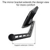 Bike Bar End Looking Glasses Adjustable Handlebar Rearview Looking Glasses Wide Angles Safety Looking Glasses for Electric Bike Riding Cycling