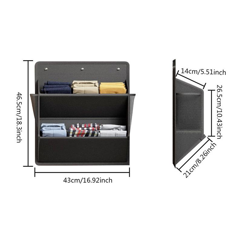 Foldable Shoe Storage Hanger Space Saving Wall Mounted Organizer Suitable For Campers Narrow Space Wardrobe Storage Shoe Rack