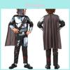Galaktischer Kopfgeldjäger Mandalorianer Kostüm für Kinder Halloween Cosplay Outfit