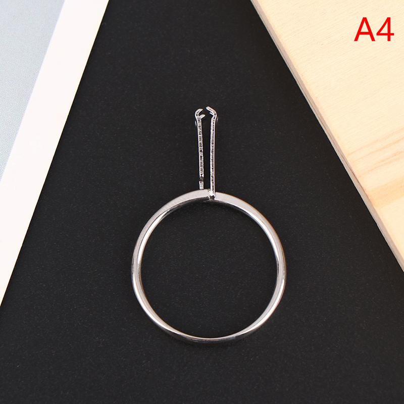 Porta anello a molla, pietra, gemma, diamante, espositore ad anello, diamante a quattro griffe