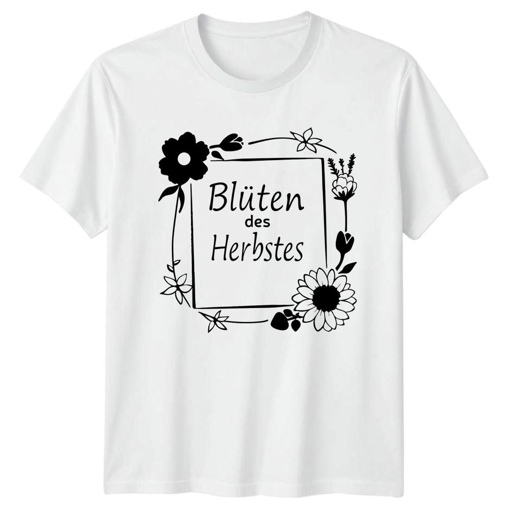 Blten Des Herbstes Unisexs TShirt Autumn Floral Nature Birthday Gift For Her S