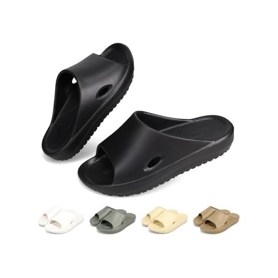 ORiental TRaffic Unisex Adult Oriental Traffic Sandals Indoor Slippers Room Shoes Outdoor Shoes Thick Sole Ultra Light Unisex EVA Breathable Soft