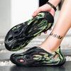 Fashion 2025 Summer Coconut Hole Shoes Bag Head Sandals Men's Beach Shoes Casual Foreign Trade Eva Garden Shoes Men's