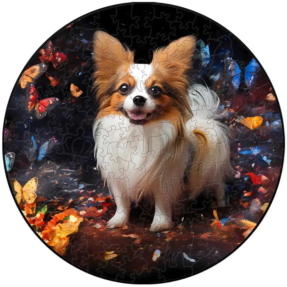 150pcs Big Size Animals Wooden Puzzle for Adults Fingers Toys Wood Jigsaw Kids Gifts Educational Family Games Home Decoration