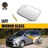 Driver Left Side Mirror Replacement Glass For Toyota Sienna 2011- TO1324127