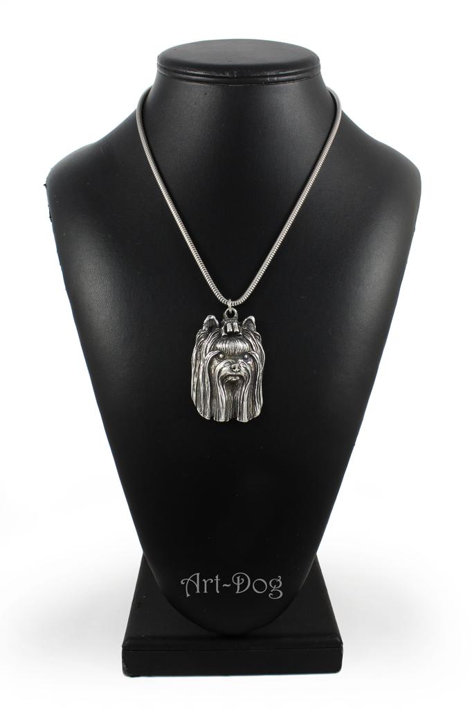 Yorkshire Terrier, Yorkie II - Dog necklace, unique jewellery for the dog fan, unique adder pendant by Art-Dog brand