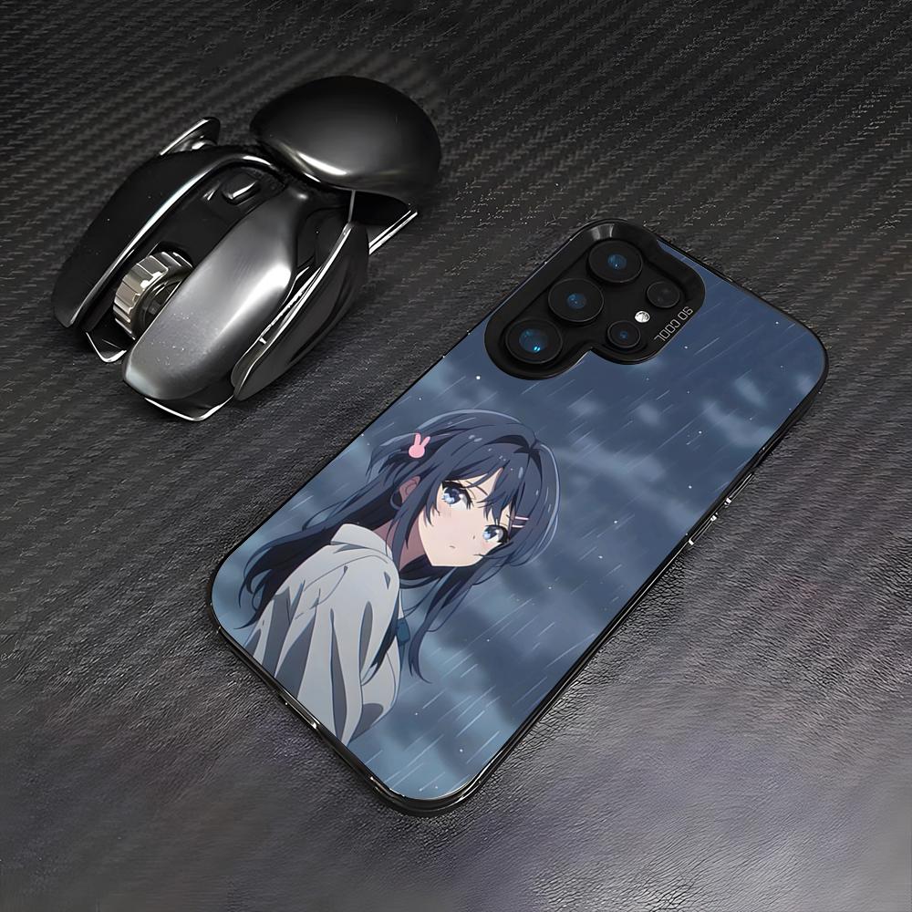 

Mai Sakurajima Phone Case For Samsung S26 S25 Plus S20 S20 Plus S22 Ultra S23 FE S21 Plus S21 Ultra Colorful Cover Galaxy S23-1