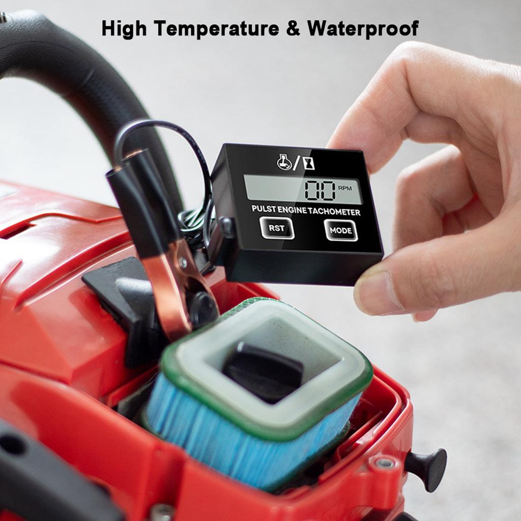Digital Tachometer 100 30000RPM LCD Display Small Digital Engine Tachometer for Chainsaw