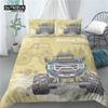 Home Living Luxury 3D Off Road Car Print 2/3Pcs Comfortable Duvet Cover Pillowcase Bedding Sets Queen And King Eu/Us/Au Size