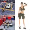 1/64 Puppen-Szenario-Figuren Mechaniker-Figur Layout-Kulisse