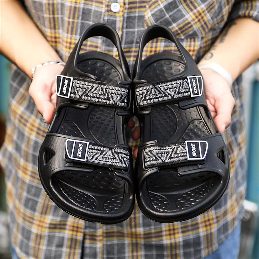 

Fashion Men s sandals 2025 summer youth sports driving beach shoes casual sandals 36