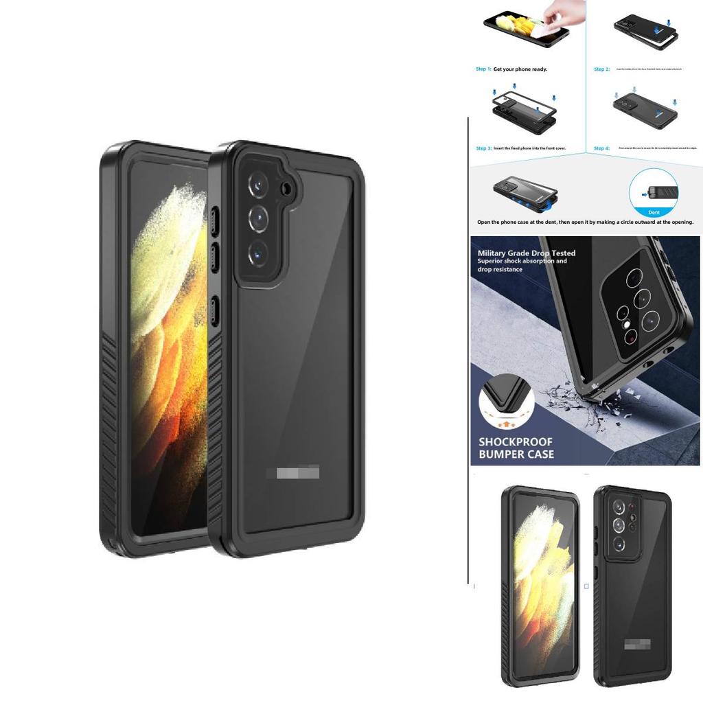 For Samsung Galaxy S21 Ultra Waterproof Shockproof Case With Tpu And Pc For Outdoor Sports Protection