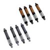4pcs RC Car Shock Absorber Alloy 100mm Double Springs Shock Damper for 1/10 RC Crawler Off Road Car
