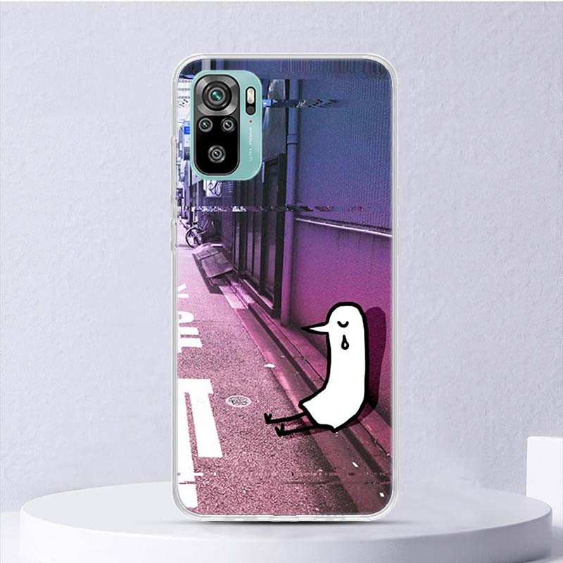 Oyasumi Punpun Soft Case For Xiaomi Redmi Note 14 13 12S 11S 10S 12 Pro Plus Phone Cover 11 10 11E 11T Note14 Shell Coque Note 1