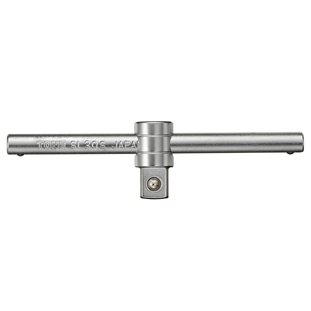 TONE Short Slide Handle Lock Drive T-Shaped (Center Type), HPSL30S, 9.5mm (3/8")