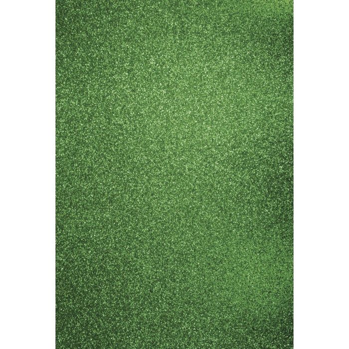 A4 Glitter Cardstock Eternal Green 10 Sheets
