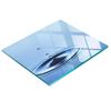 Tempered Glass Kitchen Backsplash With Decorative Water Droplets Graphic 60X52 Cm