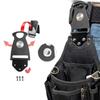 Solid Material Rotatable Quick Hang Hook Electrician Waist Belt Pouch  Daily Repair Scenarios