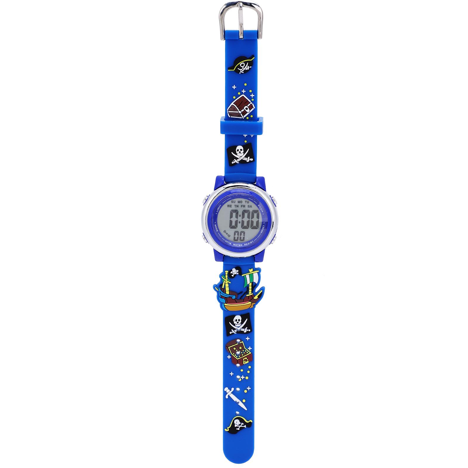 

Children Electronic Watch Waterproof MultiFunctional LED Button Digital Display Watch