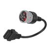 Truck Diagnose Interface Female 16 Pin   6 Pin Adapter Cable for Automotive Diagnostic Tool