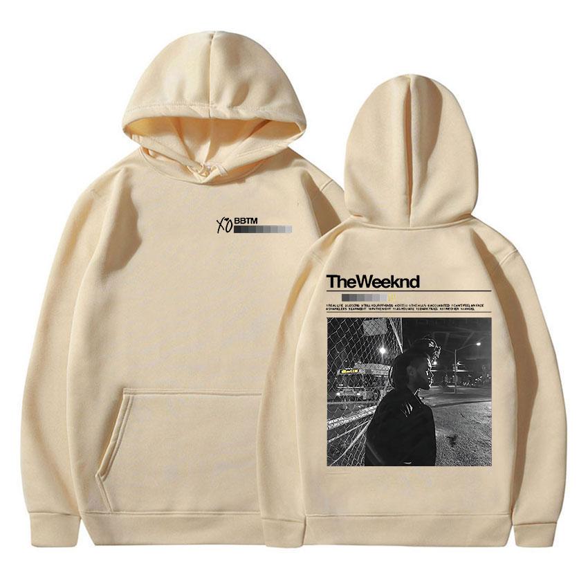 Limited The Weeknd XO Album 2025 Merch Hoodie Men's Retro Loose Fleece Clothing Sweatshirt Hip Hop Oversized Autumn/Winter Hoody
