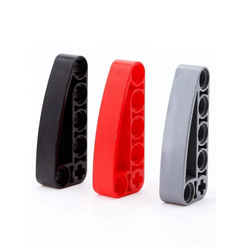 80286 Modified L-Shape Quarter Ellipse Thick 2x5 Brick Toy For MOC Building Block Compatible Accessories Combination Mechanical