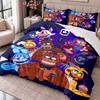 Five Nights at Freddys 3Pcs Bedding Set Duvet Cover With Two Pillowcases For Bedroom Home Decoration